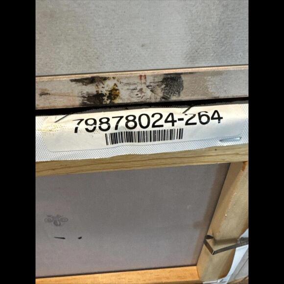 Oil on Canvas Painting Signed J.Norton Seascape Dock Framed Matted 26”x 21” - Picture 8 of 11